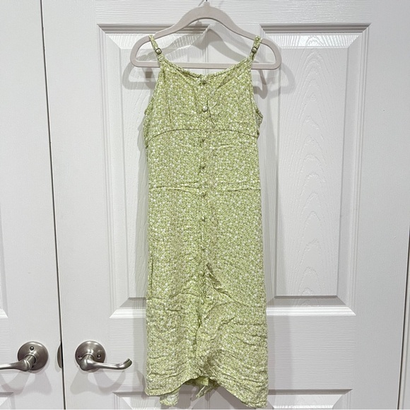 Abercrombie Kids Green Floral Dress - Picture 1 of 3